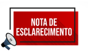 Nota de esclarecimento